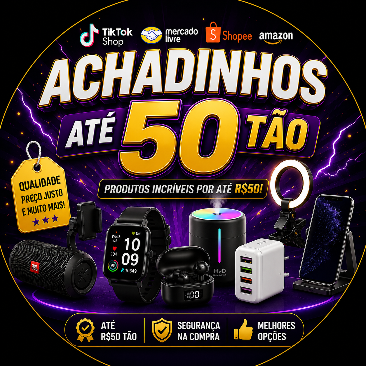 Achadinhos até R$ 50